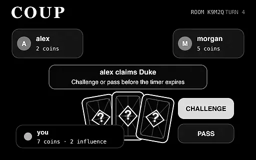 Coup preview
